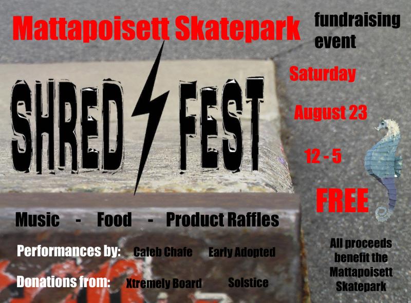 Shred Fest to raise money for Mattapoisett Skate Park Sippican